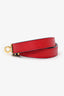 Hermès Red Leather Double Tour Bracelet