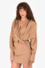 Jacquemus Brown 'La Robe Agui' Dress Size 36