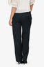 Mason Margiela Navy Wool Zip Detail Pants Size 4