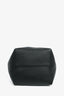 The Row Black Leather Medium N/S Park Tote