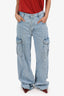 Agolde Blue Denim Cargo Jeans Estimated Size M