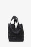 Christian Dior 2024 Black Macrocannage Calfskin Large Dior Toujours Bag With Pouch