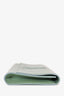 Saint Laurent Teal Green Patent Leather Belle De Jour Clutch (As Is)