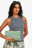 Saint Laurent Teal Green Patent Leather Belle De Jour Clutch (As Is)