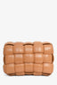 Bottega Veneta Camel Padded Cassette Crossbody Bag
