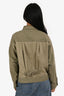 Moussy Green Cotton Utility Jacket One Size