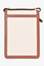 Burberry Beige/Brown Canvas/Leather TB Monogram Robin Crossbody Bag