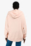 Acne Studio Pink Face Hoodie Size XXL
