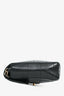 Pre-Loved Chanel™ Black Lambskin Chocolate Bar East West Flap Bag