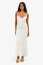 LPA White Knit Sleeveless Maxi Dress Size XS