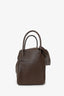 Hermes 2012 Chocolate Brown Clemence Leather Lindy 34