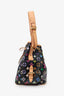 Louis Vuitton 2010 Black Multicolour Monogram Petit Noé Bucket Bag