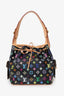 Louis Vuitton 2010 Black Multicolour Monogram Petit Noé Bucket Bag