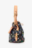 Louis Vuitton 2010 Black Multicolour Monogram Petit Noé Bucket Bag