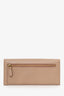 Prada Beige Saffiano Leather Bow Bifold Long Wallet