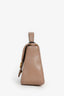 Gucci Taupe Chevron Leather Marmont Small Top Handle with Chain