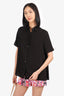 Acne Studios Black Short Sleeve Button-Down Shirt Size 32