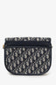 Dior Navy Blue Canvas Oblique Bobby Crossbody