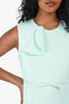 Giambattista Valli Mint Green Ruffle Sleeveless Dress Size S