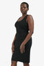 Gucci Black Scoop Neck Sleeveless Dress Size L