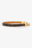 Louis Vuitton Monogram Canvas Gold Tone Alma Charm Bracelet