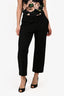 Helmut Lang Black Wool Trousers Size 6