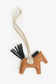 Hermès Tan/Black Leather Rodeo PM Bag Charm