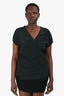 Judith & Charles Black Silk Tie Around Sleeveless Top Size 12
