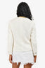 Pre-loved Chanel™ White Tweed Jacket Size 36