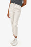 Brunello Cucinelli Cotton Highwaisted Belted Pants Size 0