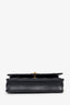 Pre-Loved Chanel™ 2024 Black Quilted Leather Chain Wallet w/ Handle Crossbody