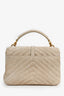 Saint Laurent 2020 Taupe Suede Medium 'College' Bag