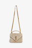 Saint Laurent 2020 Taupe Suede Medium 'College' Bag