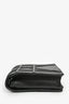 Christian Dior 2016 Black Leather 'Diorama 'Wallet on Chain