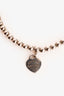 Tiffany & Co. Sterling Silver/Blue Enamel Return to Tiffany Bracelet