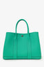 Hermès 2024 Menthe Negonda Leather Garden Party 30