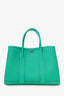 Hermès 2024 Menthe Negonda Leather Garden Party 30