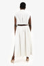 Rag & Bone White Cotton Poplin 'Joan' Midi Dress Size XL
