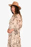 Zimmermann Beige/Multicolour Floral Maxi Dress Size 1