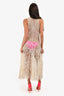 Zimmermann Cream Crochet Tank Dress Size 1