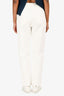 Reformation White Denim Scallop Hem Jeans Size 28