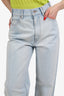 Celine Blue Denim Wide Leg Jeans Size 28