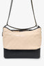Pre-Loved Chanel™ Beige/Black Medium 'Gabrielle' Multichain Hobo Bag