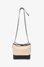 Pre-Loved Chanel™ Beige/Black Medium 'Gabrielle' Multichain Hobo Bag
