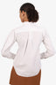 Comme des Garcons White Button Down Shirt With Detail Sleeves Size XS