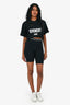 Chrome Hearts Black Logo Waistband Biker Shorts Size S