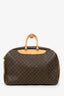 Louis Vuitton 2003 Brown Monogram Alize 55 Travel Bag With Strap