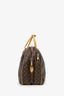 Louis Vuitton 2003 Brown Monogram Alize 55 Travel Bag With Strap