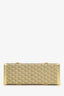 Goyard Gold Goyardine Coated Canvas Saint-Honore Trunk Bag With Strap
