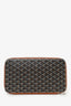 Goyard Black Goyardine Canvas/Brown Leather Opera Travel Organizer
